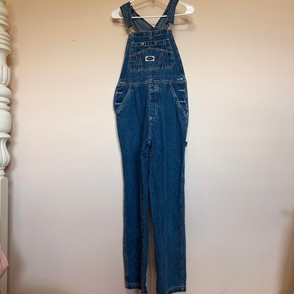 The Unbranded Brand Pants - Vintage RVT Clothing Co. blue denim overalls